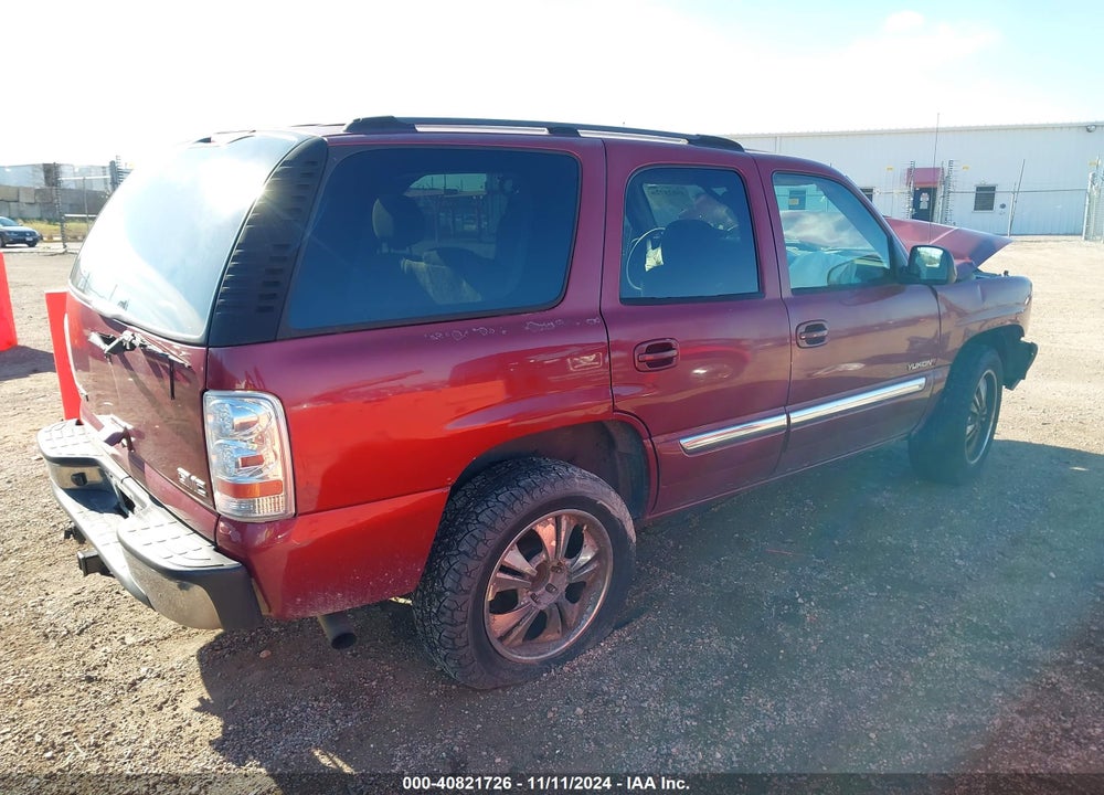 2004 GMC YUKON SLE VIN: 1GKEC13V84R178867