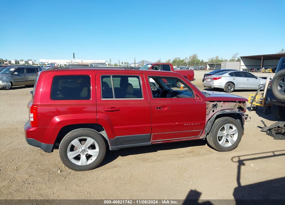2014 JEEP PATRIOT LATITUDE VIN: 1C4NJPFBXED600643