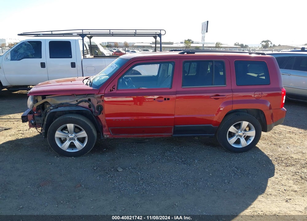 2014 JEEP PATRIOT LATITUDE VIN: 1C4NJPFBXED600643