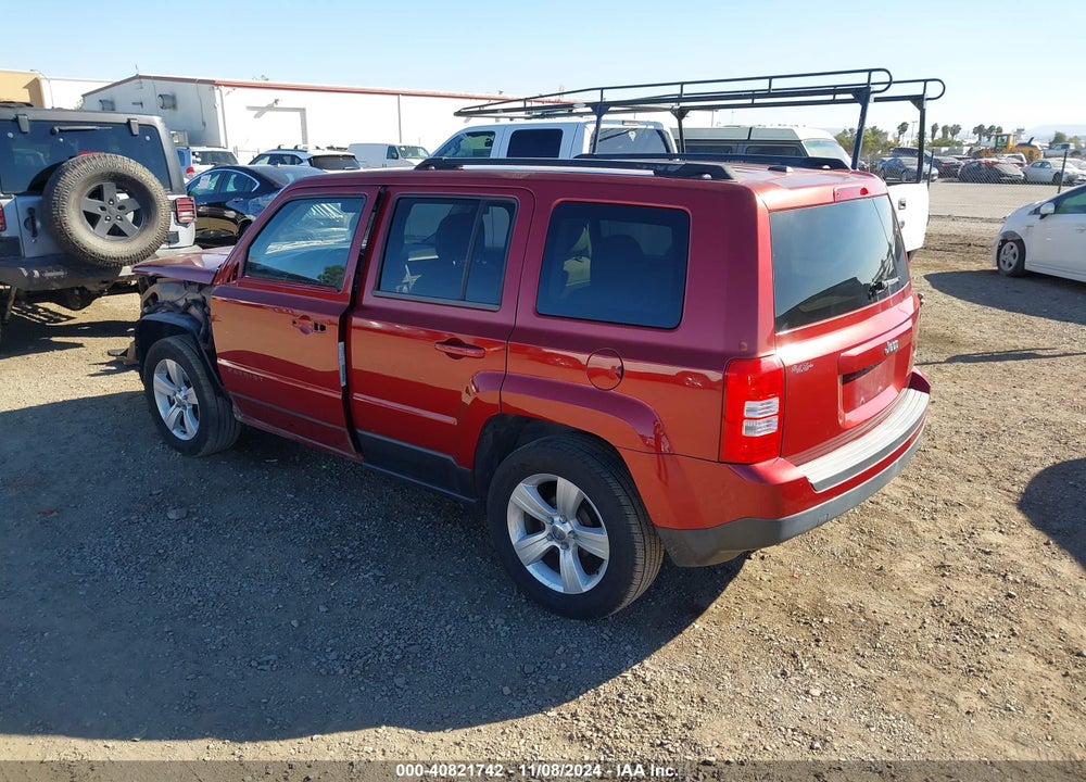 2014 JEEP PATRIOT LATITUDE VIN: 1C4NJPFBXED600643