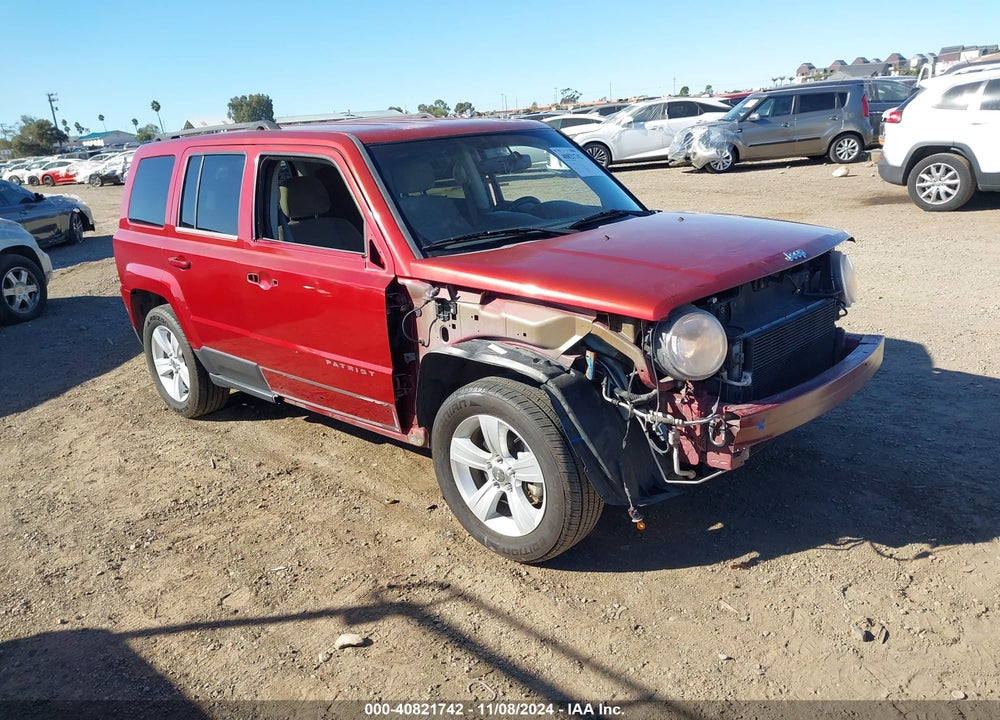 2014 JEEP PATRIOT LATITUDE VIN: 1C4NJPFBXED600643
