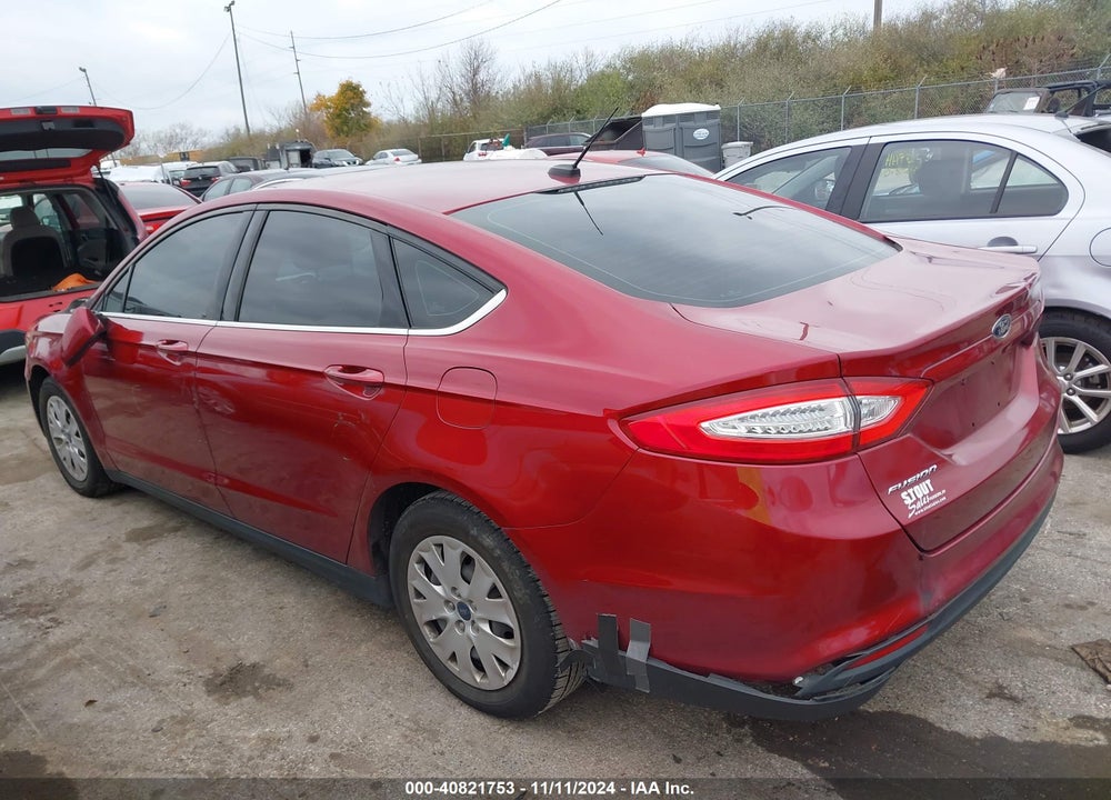 2014 FORD FUSION S VIN: 1FA6P0G79E5402804