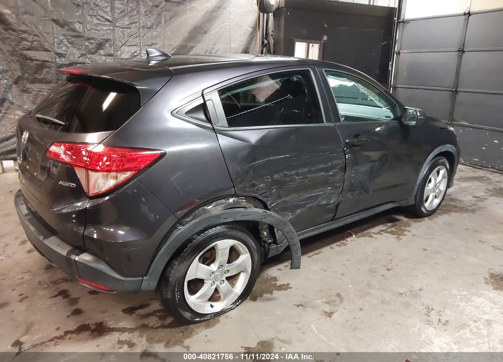 2016 HONDA HR-V EX VIN: 3CZRU6H59GM709963