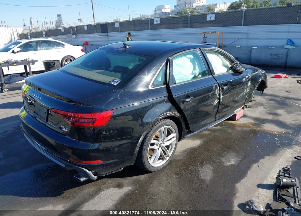 2017 AUDI A4 2.0T SEASON OF  ULTRA PREMIUM VIN: WAUKMAF46HN040785