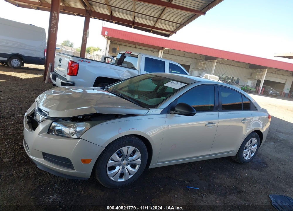 2013 CHEVROLET CRUZE LS AUTO VIN: 1G1PA5SHXD7293584