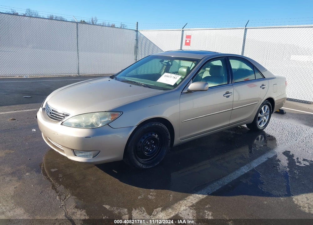 2005 TOYOTA CAMRY XLE VIN: 4T1BE30K35U570180