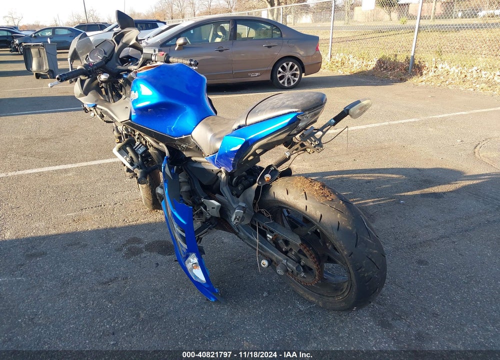 2018 KAWASAKI EX650 F VIN: JKAEXEK1XJDA11857