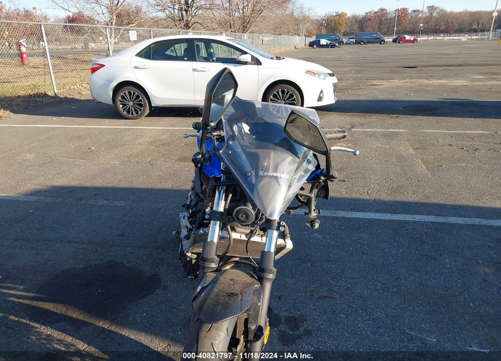 2018 KAWASAKI EX650 F VIN: JKAEXEK1XJDA11857