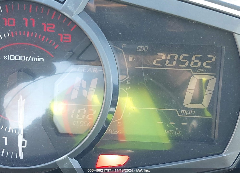 2018 KAWASAKI EX650 F VIN: JKAEXEK1XJDA11857