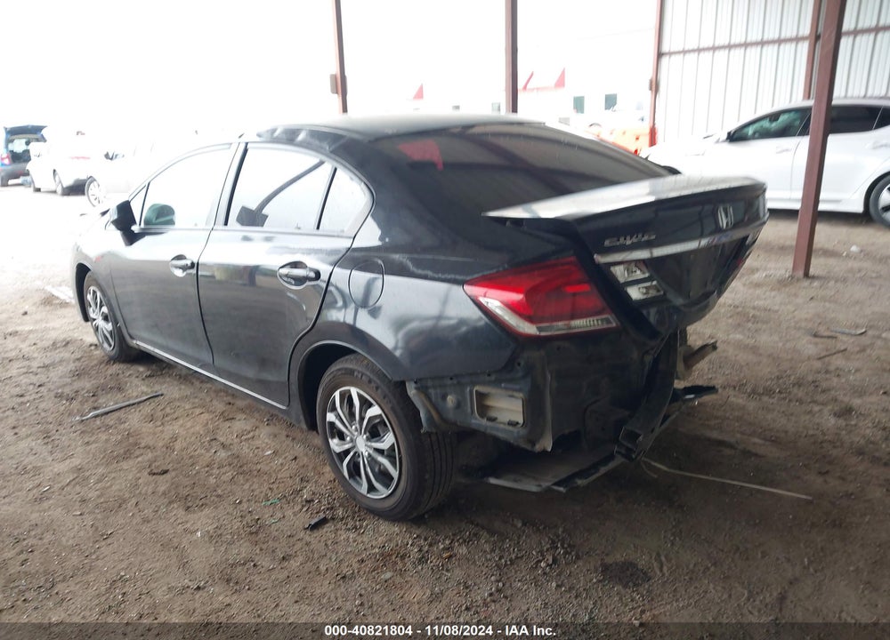 2013 HONDA CIVIC LX VIN: 2HGFB2F57DH539057