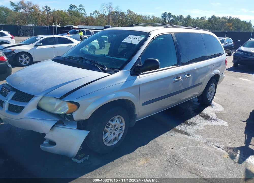 2003 DODGE GRAND CARAVAN SPORT VIN: 2D4GP44343R285563