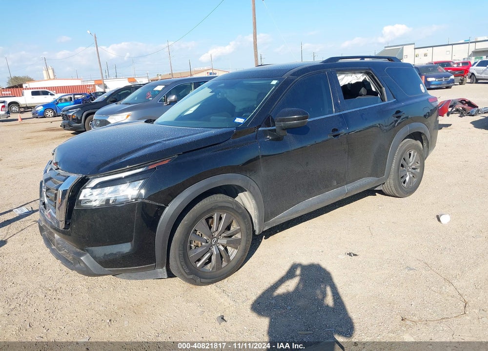 2022 NISSAN PATHFINDER SV 2WD VIN: 5N1DR3BA6NC214944