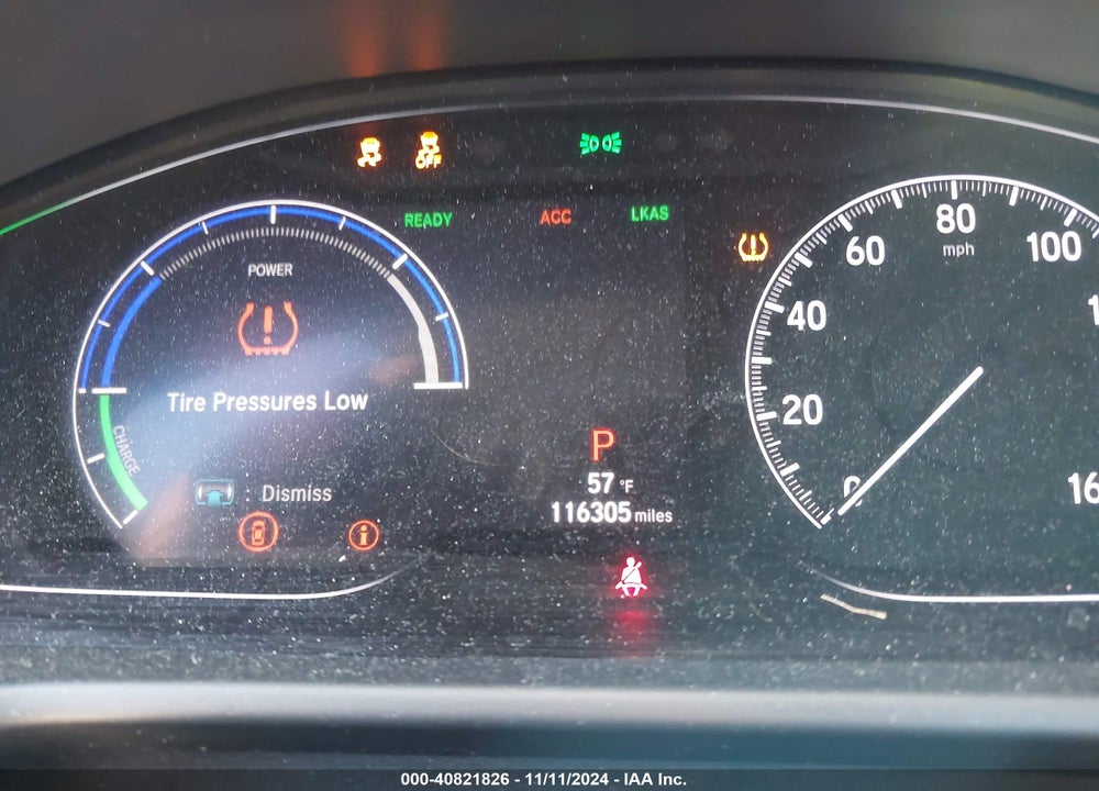 2019 HONDA ACCORD HYBRID TOURING VIN: 1HGCV3F95KA004873