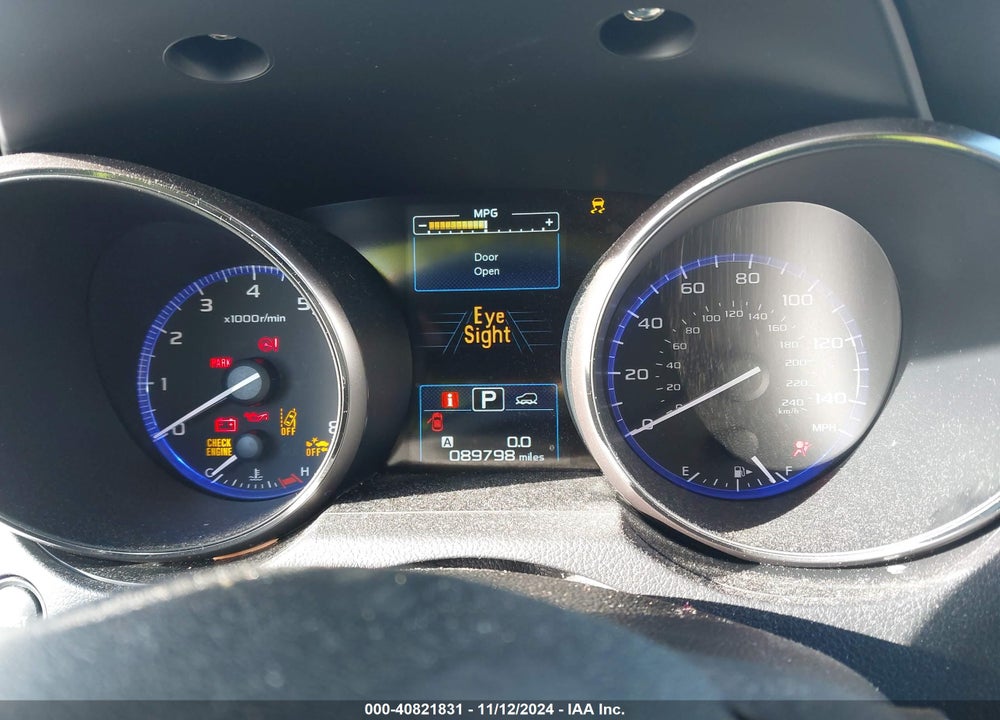 2019 SUBARU OUTBACK VIN: 4S4BSAHC6K3277854