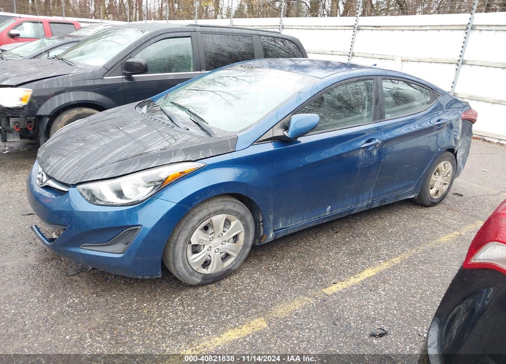 2016 HYUNDAI ELANTRA SE VIN: KMHDH4AE6GU517975