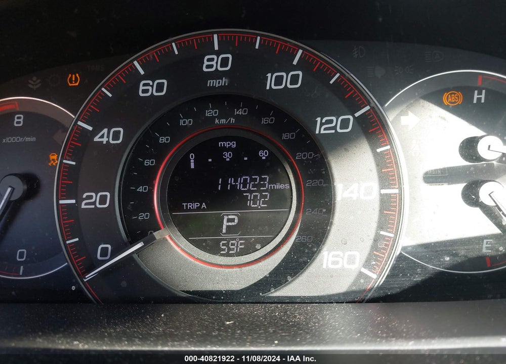 2014 HONDA ACCORD EX VIN: 1HGCT1B72EA013274