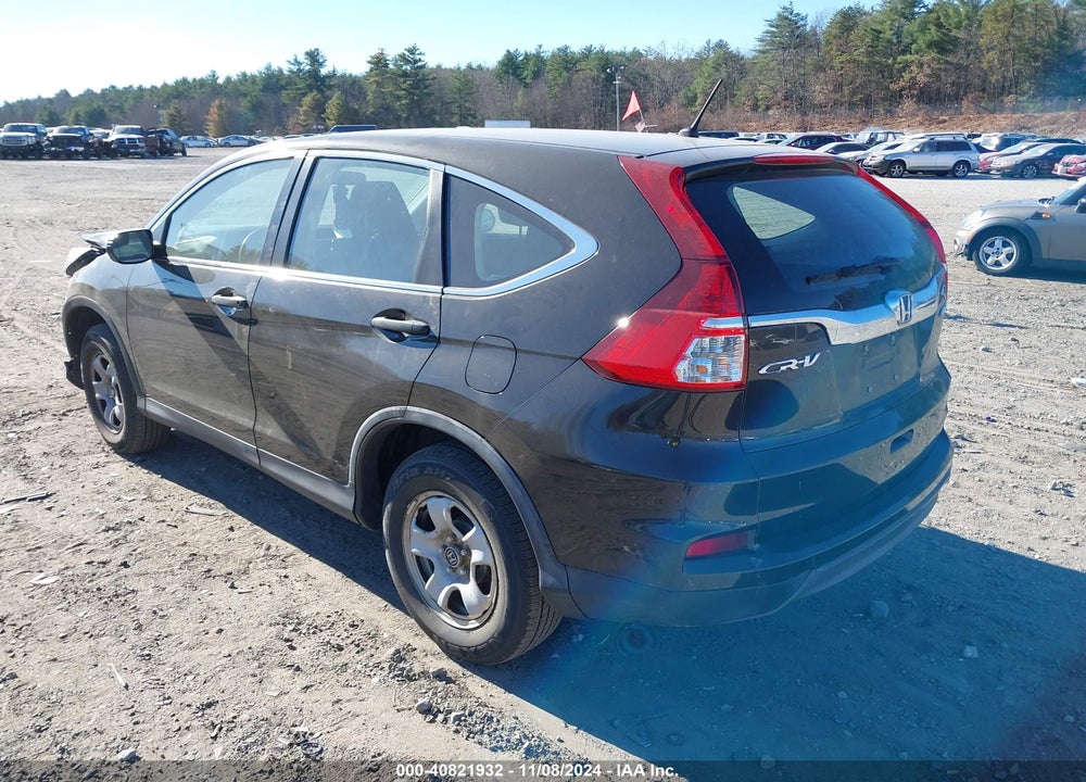 2015 HONDA CR-V LX VIN: 5J6RM4H38FL126447