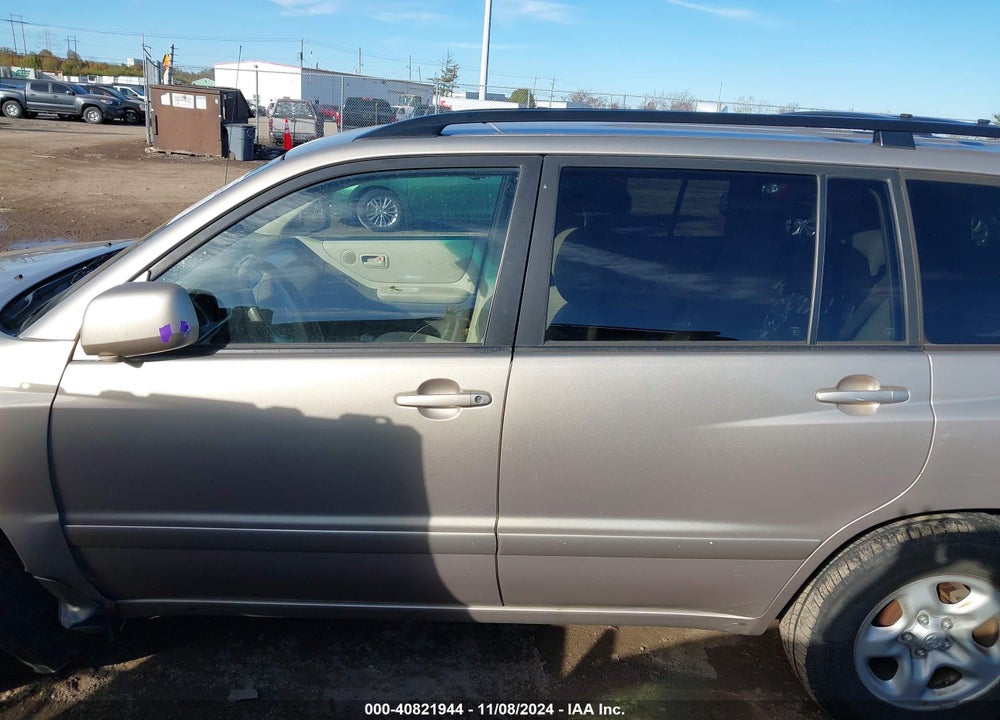 2005 TOYOTA HIGHLANDER VIN: JTEHD21A350033748
