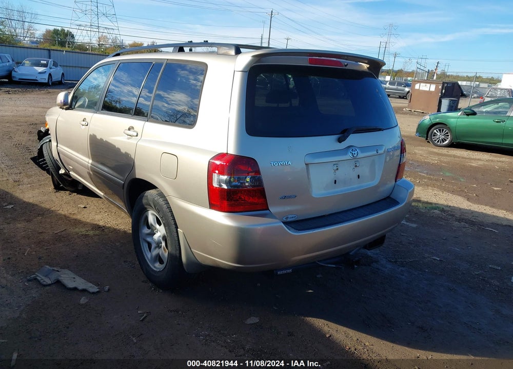 2005 TOYOTA HIGHLANDER VIN: JTEHD21A350033748