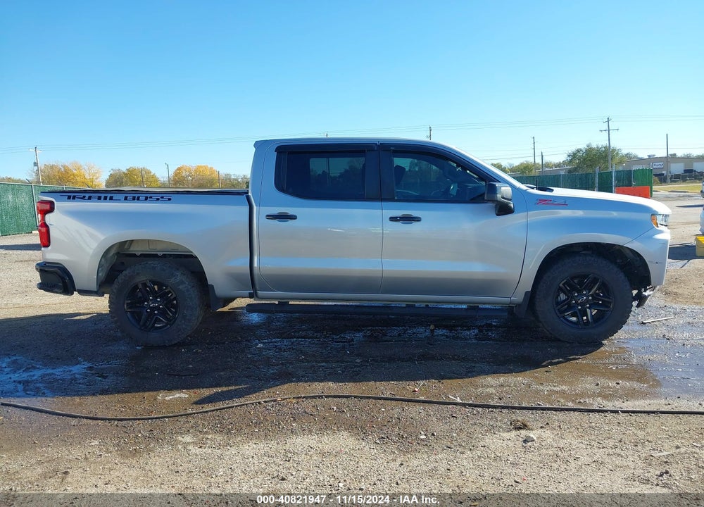 2021 CHEVROLET SILVERADO 1500 4WD SHORT BED LT TRAIL BOSS VIN: 1GCPYFEL9MZ207839