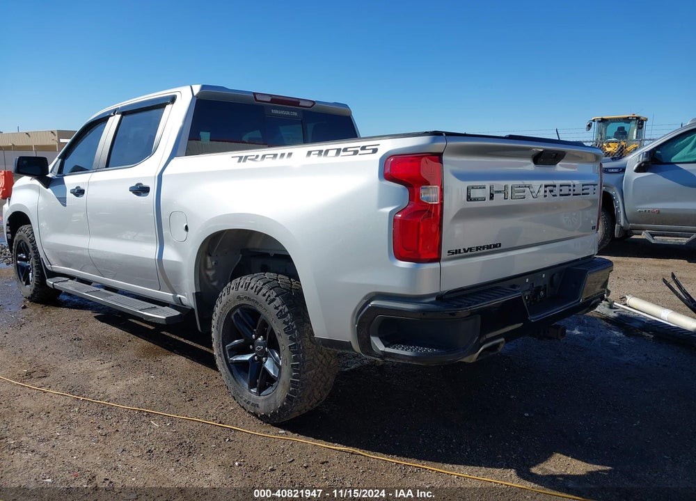 2021 CHEVROLET SILVERADO 1500 4WD SHORT BED LT TRAIL BOSS VIN: 1GCPYFEL9MZ207839