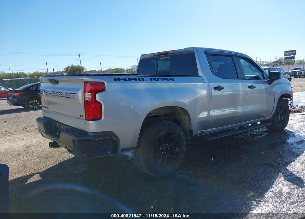 2021 CHEVROLET SILVERADO 1500 4WD SHORT BED LT TRAIL BOSS VIN: 1GCPYFEL9MZ207839