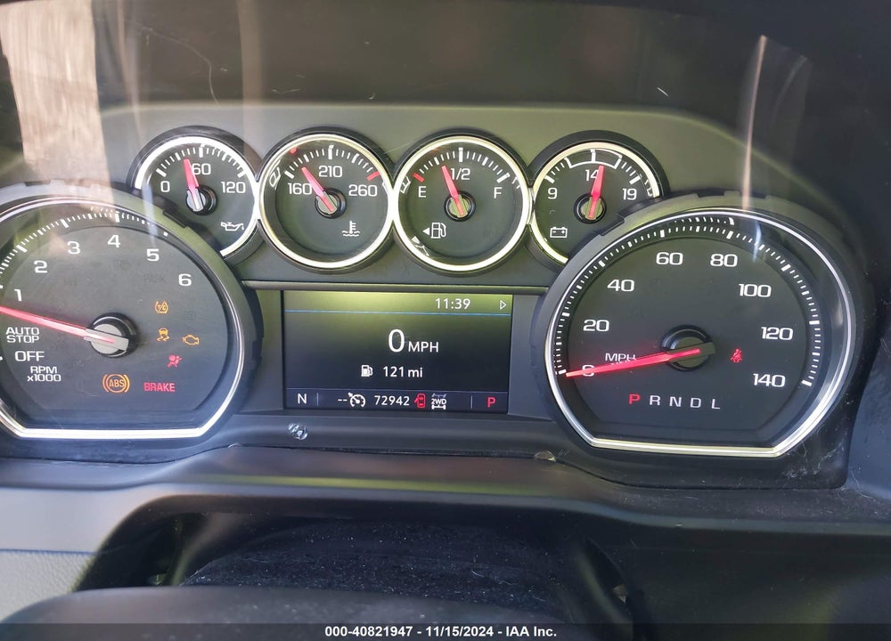 2021 CHEVROLET SILVERADO 1500 4WD SHORT BED LT TRAIL BOSS VIN: 1GCPYFEL9MZ207839
