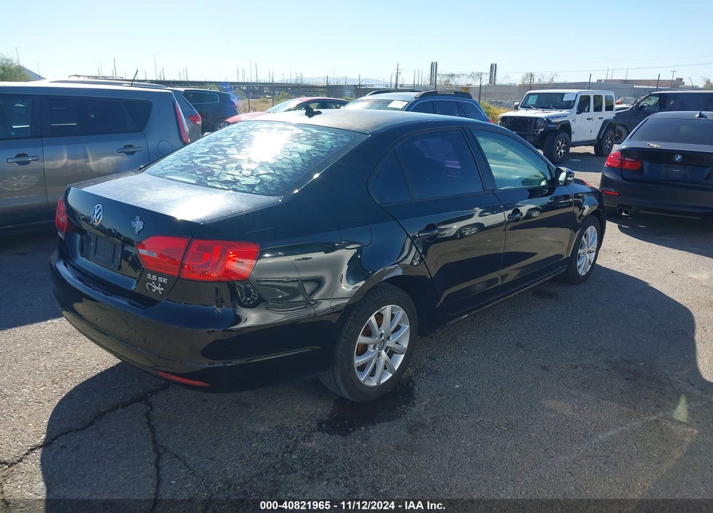 2011 VOLKSWAGEN JETTA 2.5L SE VIN: 3VWDX7AJXBM006401