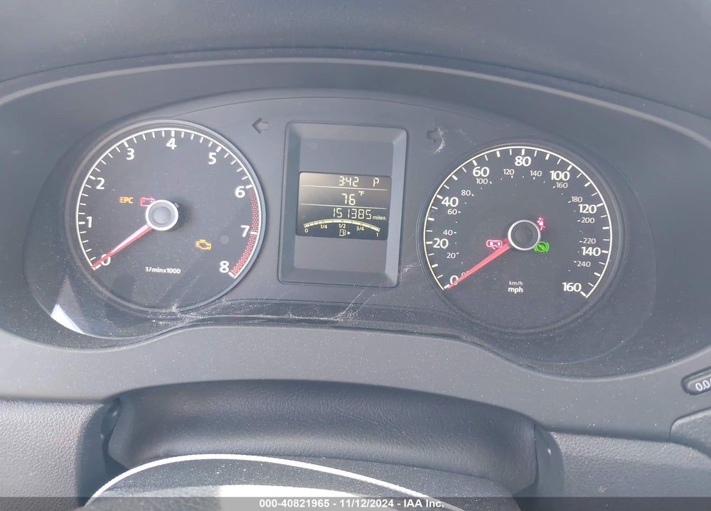 2011 VOLKSWAGEN JETTA 2.5L SE VIN: 3VWDX7AJXBM006401