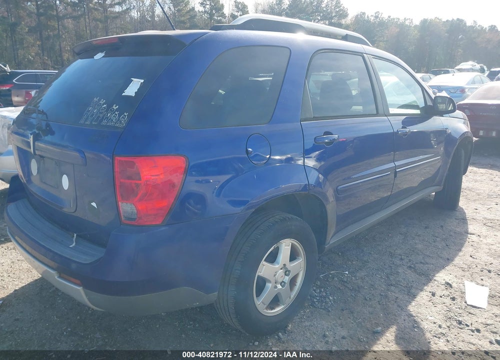 2007 PONTIAC TORRENT VIN: 2CKDL63F276070038