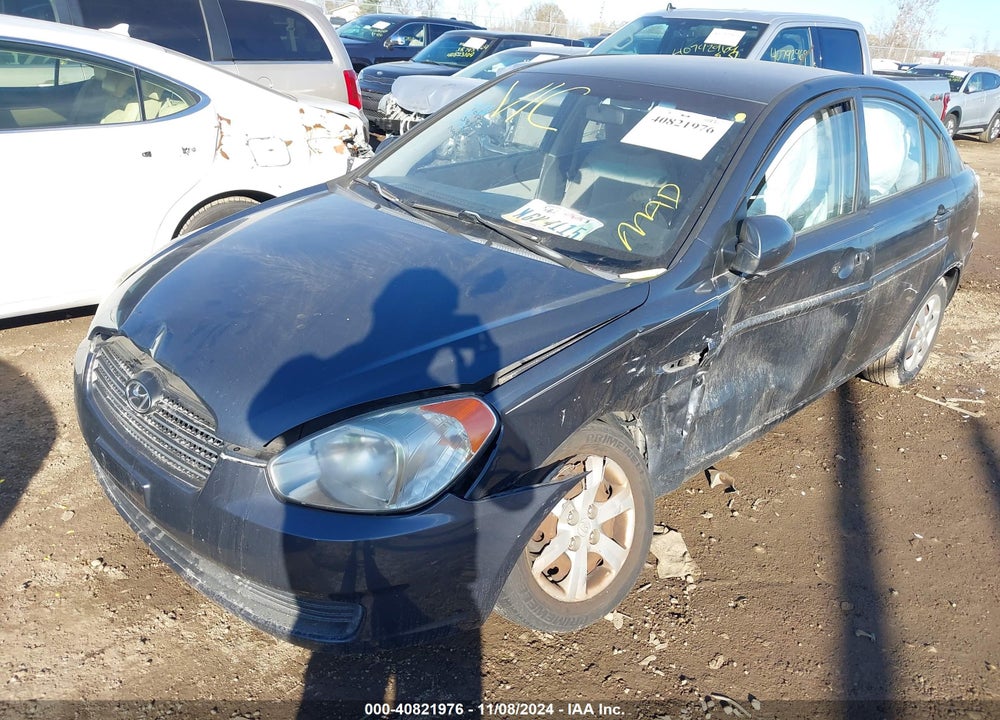 2009 HYUNDAI ACCENT GLS VIN: KMHCN46C99U385048