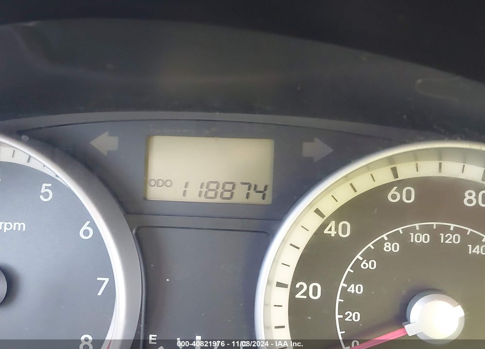 2009 HYUNDAI ACCENT GLS VIN: KMHCN46C99U385048