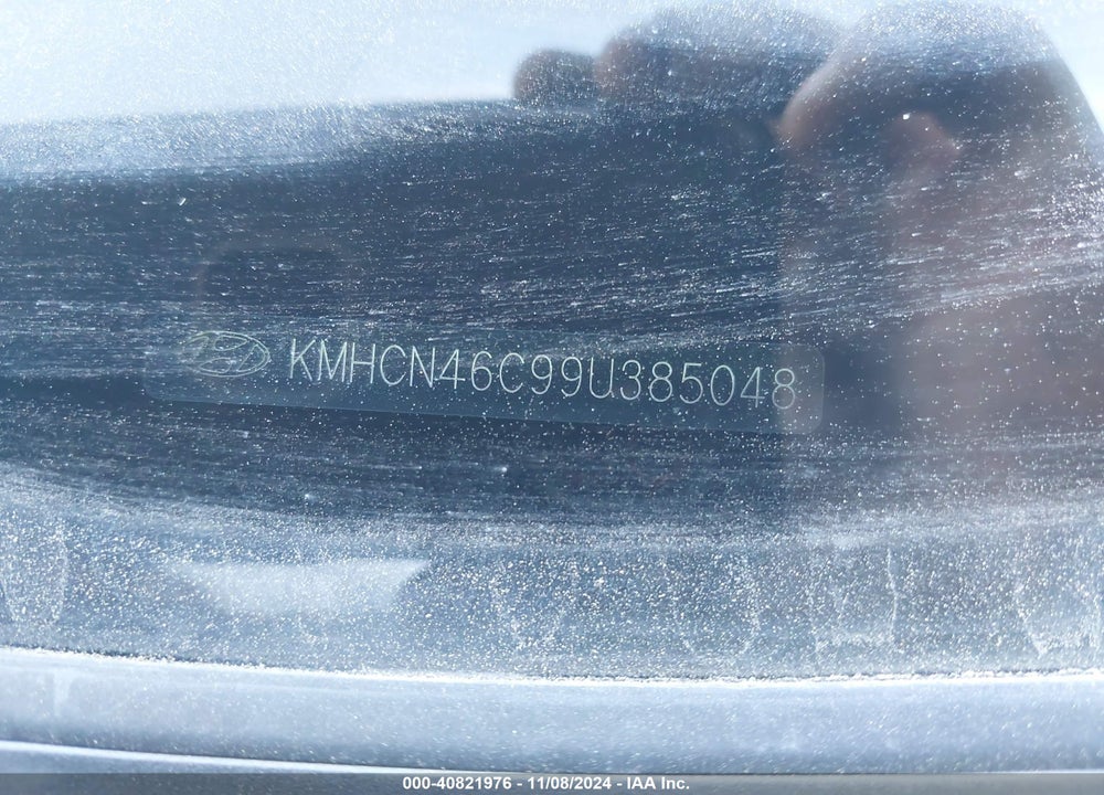 2009 HYUNDAI ACCENT GLS VIN: KMHCN46C99U385048