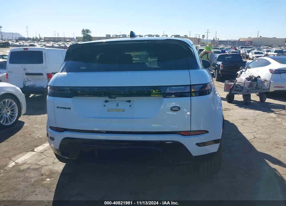 2022 LAND ROVER RANGE ROVER EVOQUE R-DYNAMIC S VIN: SALZT2FXXNH174464