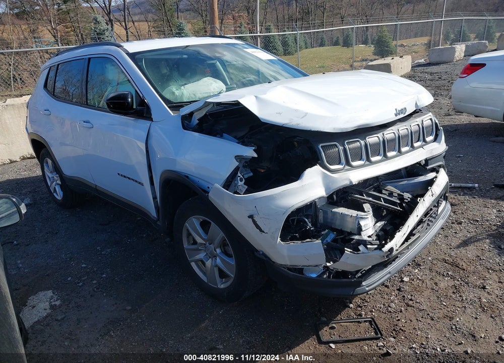 2022 JEEP COMPASS LATITUDE 4X4 VIN: 3C4NJDBB6NT130304