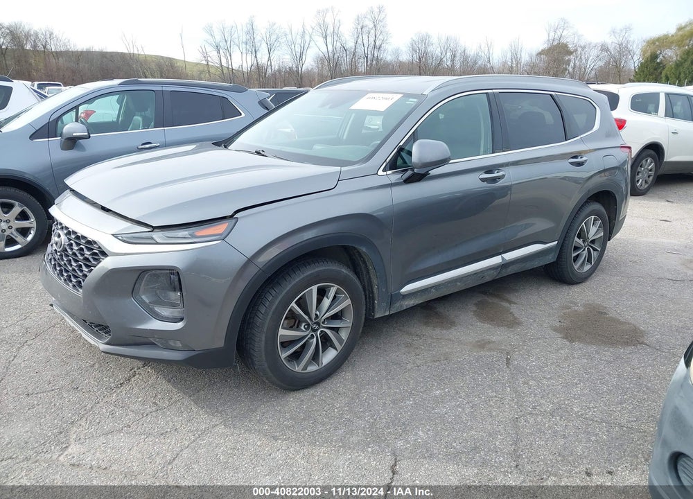 2019 HYUNDAI SANTA FE SEL PLUS VIN: 5NMS3CAD9KH029079