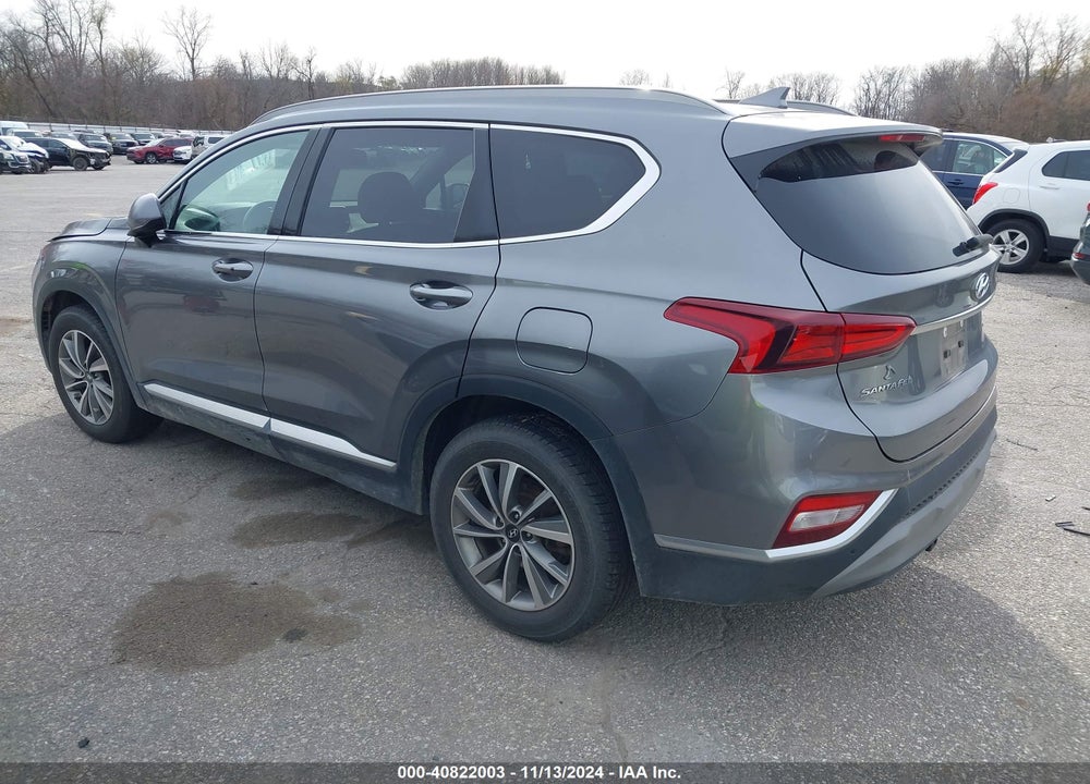 2019 HYUNDAI SANTA FE SEL PLUS VIN: 5NMS3CAD9KH029079