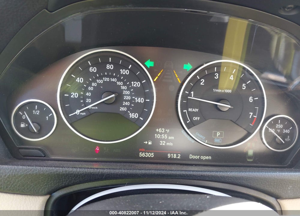 2013 BMW ACTIVEHYBRID 3 VIN: WBA3F9C55DF145462