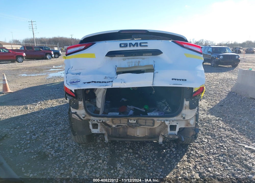 2022 GMC TERRAIN AWD SLE VIN: 3GKALTEV0NL192729