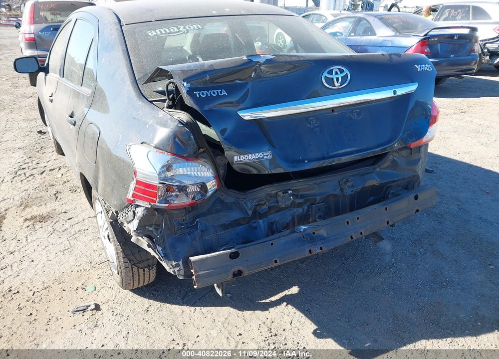 2010 TOYOTA YARIS VIN: JTDBT4K39A4076843