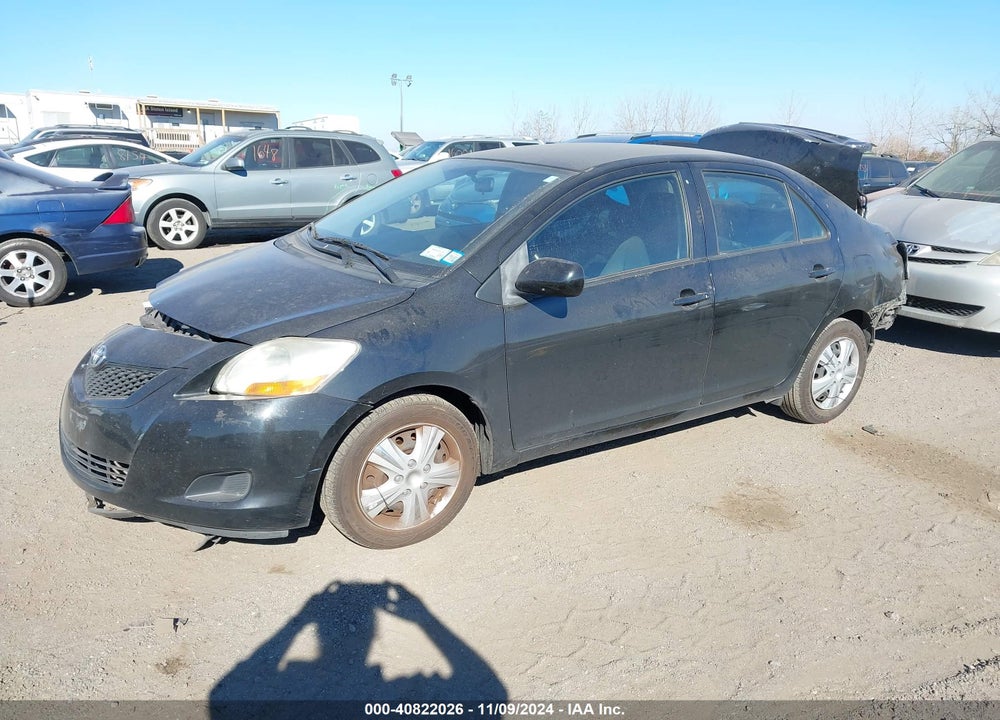 2010 TOYOTA YARIS VIN: JTDBT4K39A4076843