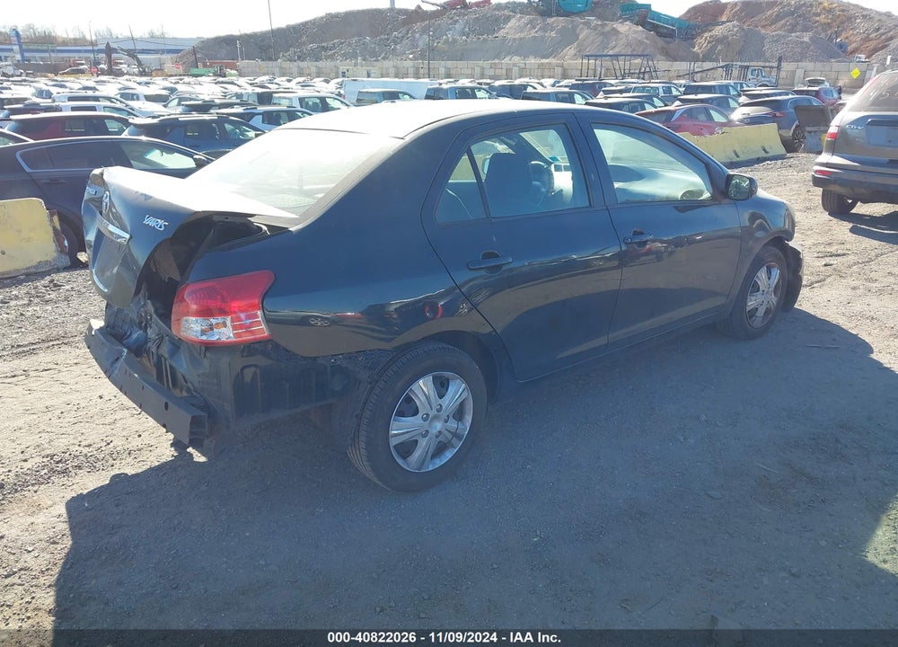 2010 TOYOTA YARIS VIN: JTDBT4K39A4076843