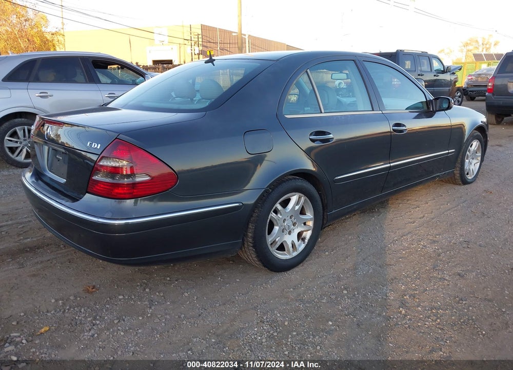 2005 MERCEDES-BENZ E 320 CDI VIN: WDBUF26J45A593440