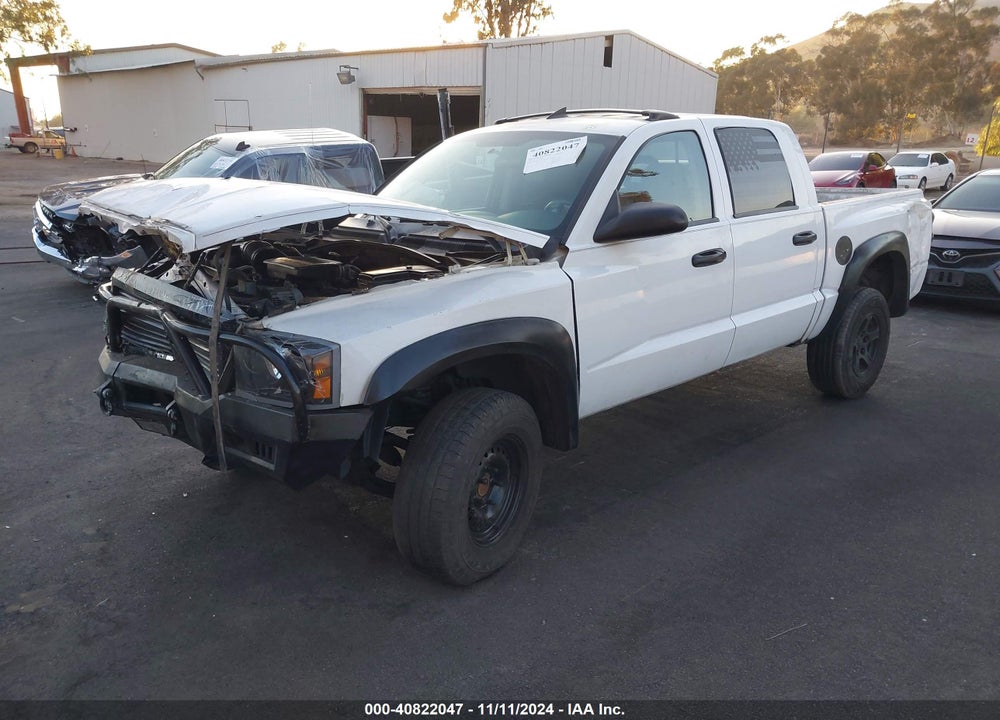 2007 DODGE DAKOTA SLT VIN: 1D7HE48NX7S107461