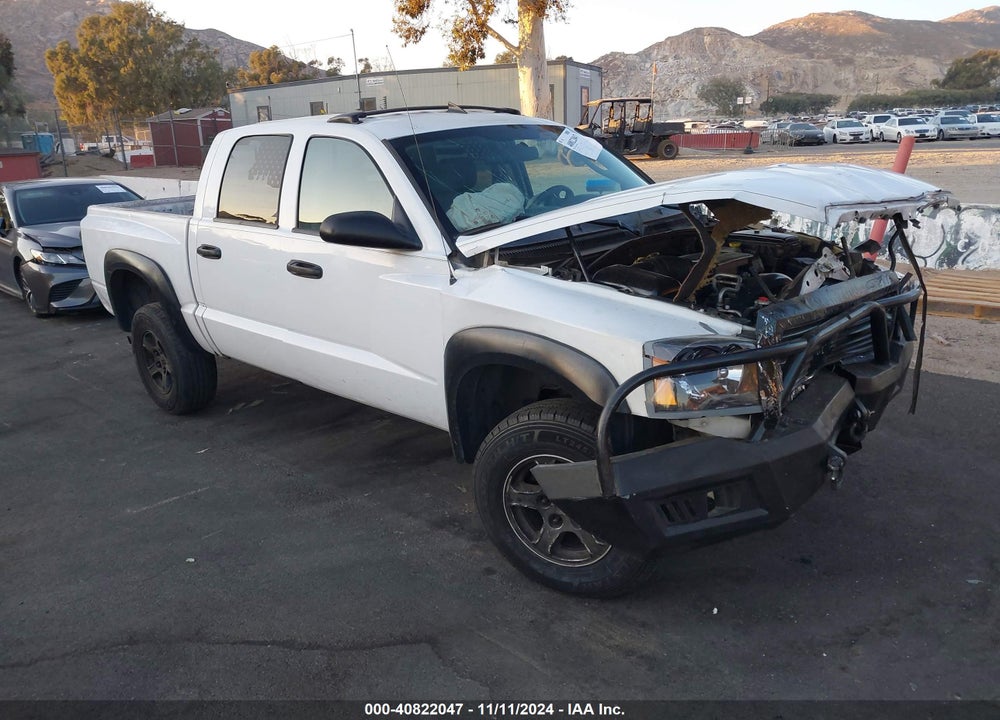 2007 DODGE DAKOTA SLT VIN: 1D7HE48NX7S107461
