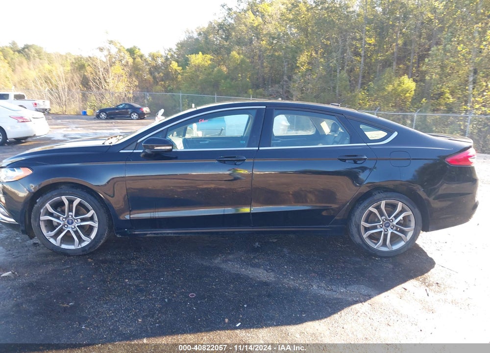 2017 FORD FUSION SE VIN: 3FA6P0T95HR253445