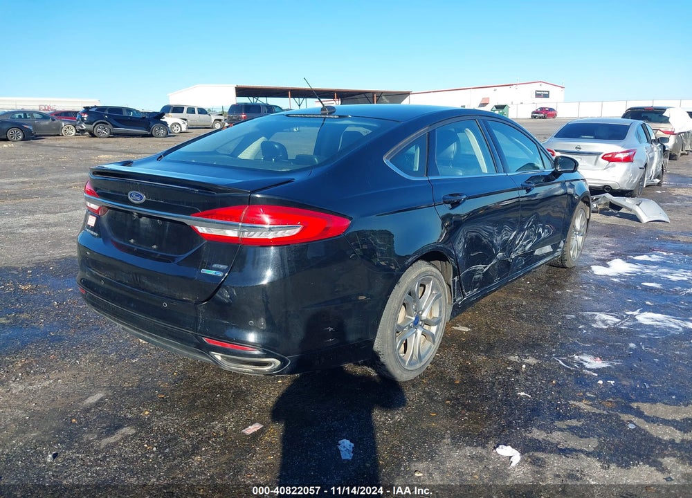 2017 FORD FUSION SE VIN: 3FA6P0T95HR253445