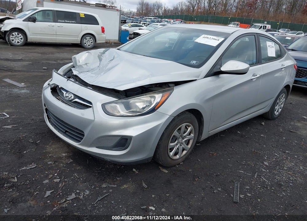 2014 HYUNDAI ACCENT GLS VIN: KMHCT4AE1EU637464