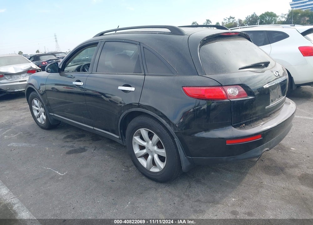 2005 INFINITI FX35 VIN: JNRAS08U15X103058