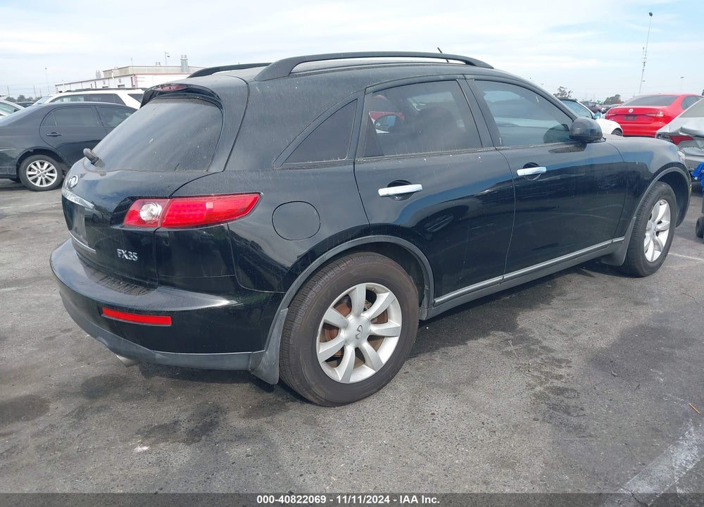 2005 INFINITI FX35 VIN: JNRAS08U15X103058
